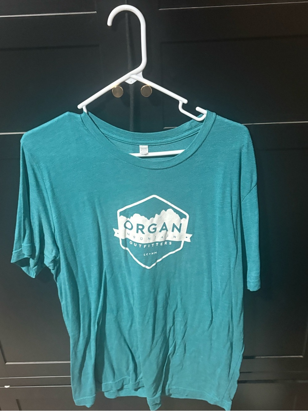 Organ Mountain Outfitters Teal Graphic Tee
